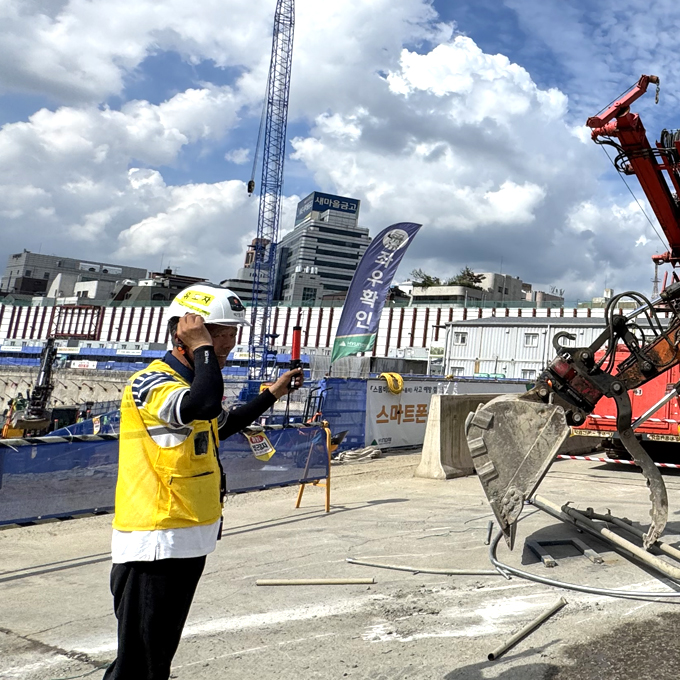 영신디엔씨_삼성동 현대자동차신사옥 건설현장